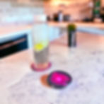 Thumbnail: Pink Agate Coaster Set