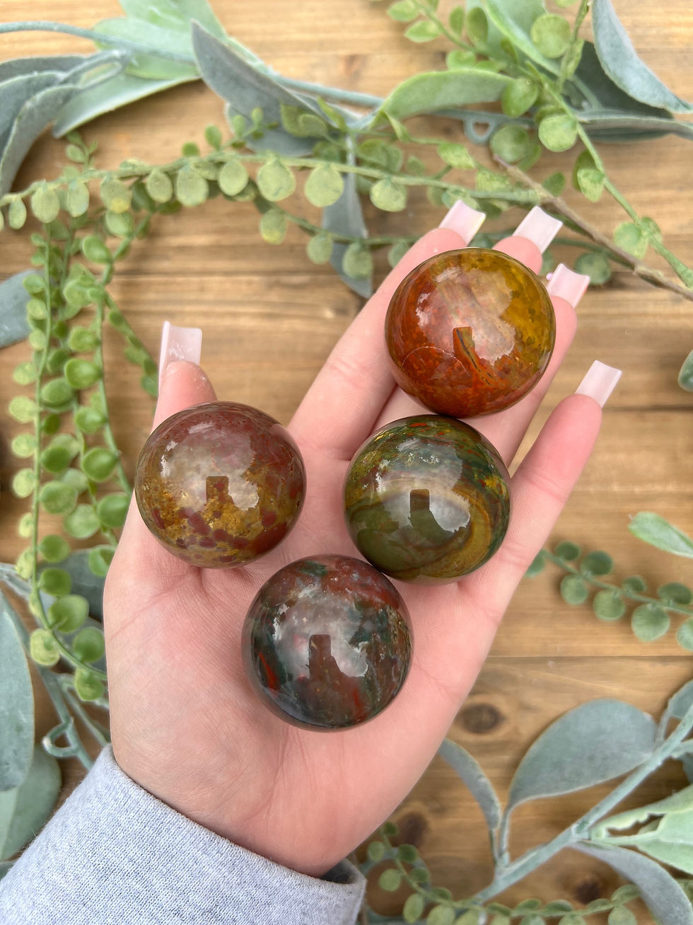 Ocean Jasper Sphere