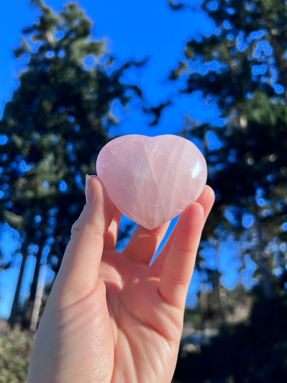 Thumbnail: Small Rose Quartz Heart
