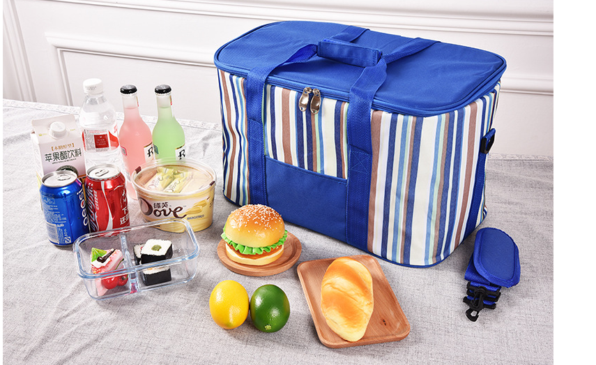 Thumbnail: Insulated Lunch Box Bags Picnic Travel Hot Cold Food Cooler Thermal Bags