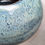 Thumbnail: Light Blue Speckled Ceramic Glazed Vase close up