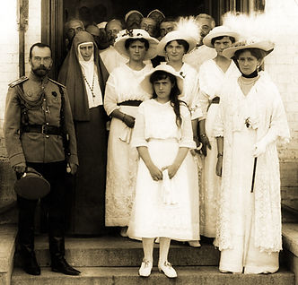 Royal Menus - Tsar and Tsarina with Eliz