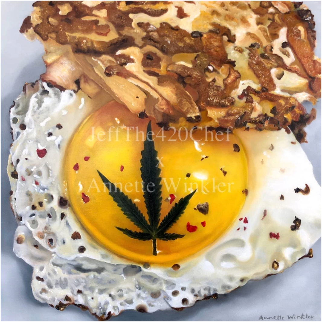 420 Art: #WakeAndBake