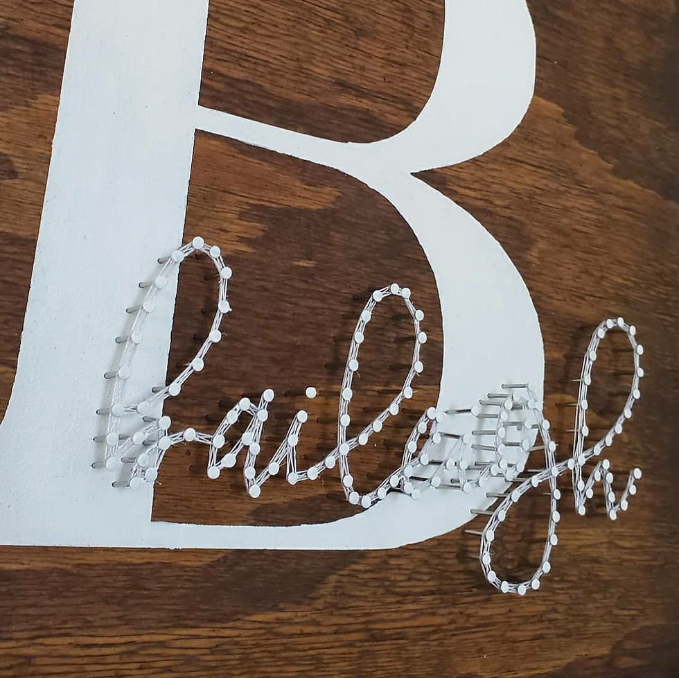 Thumbnail: Initial Name Wall Art