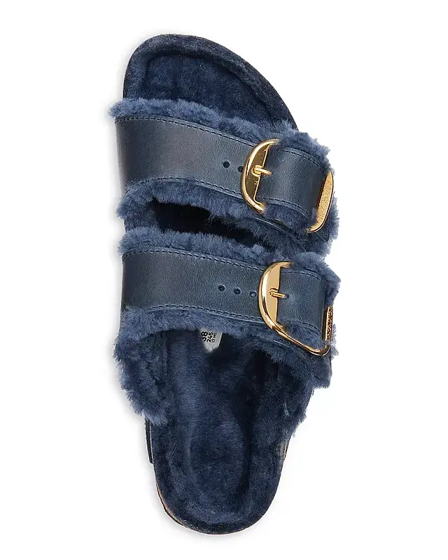 Birkenstock, Shearling, $200