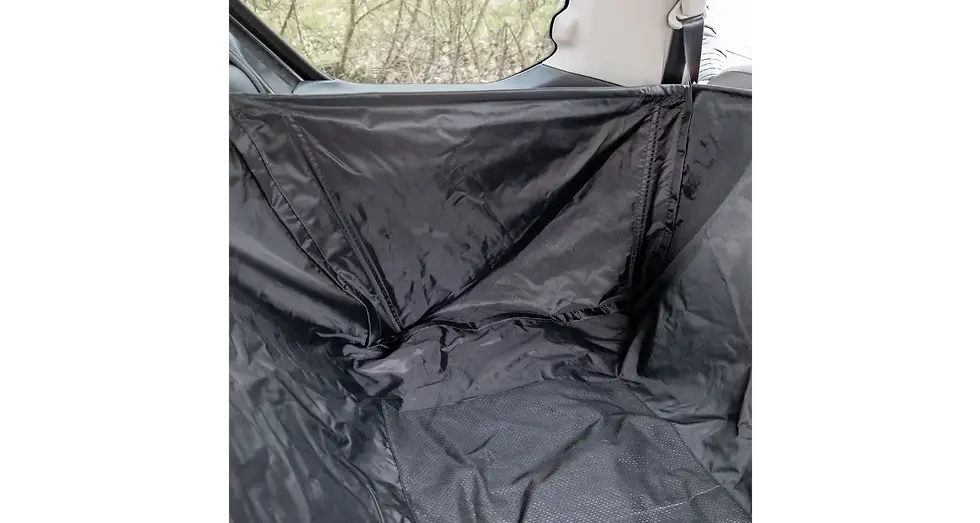 Thumbnail: CAR SEAT COVER LOGI BACK SEAT BLACK