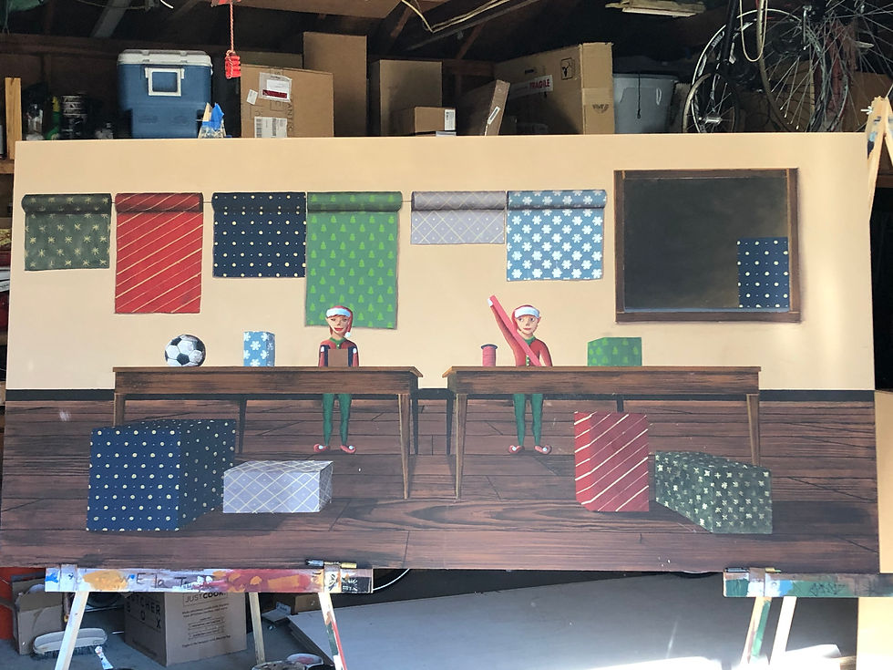 Toy Shop Mural