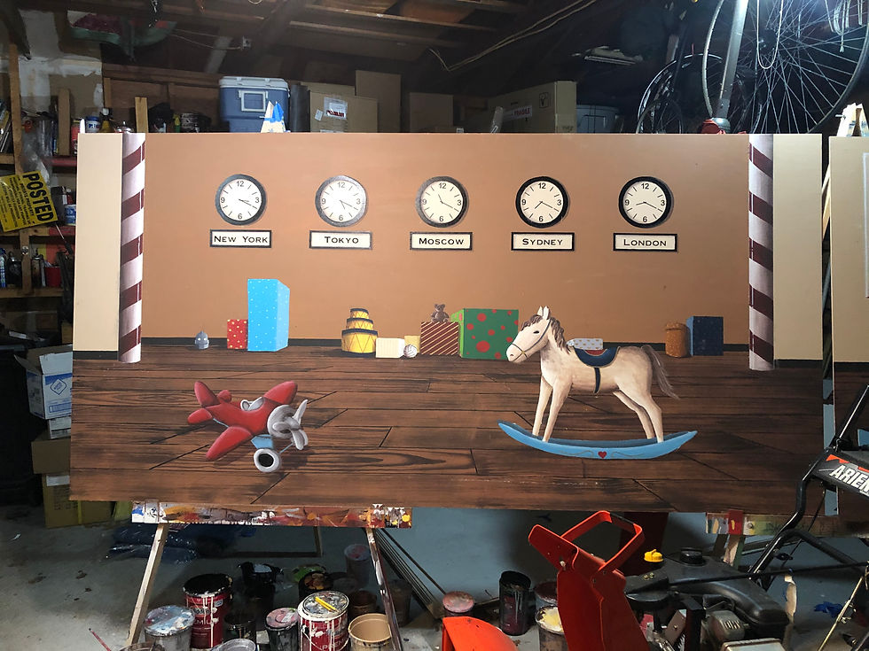 Toy Shop Mural