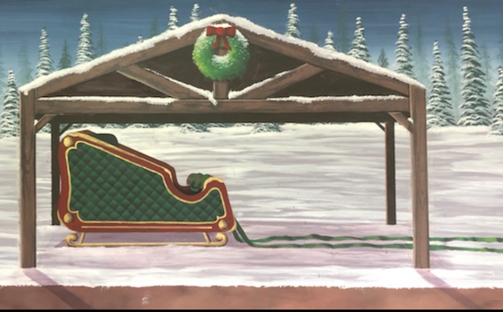 North Pole Mural