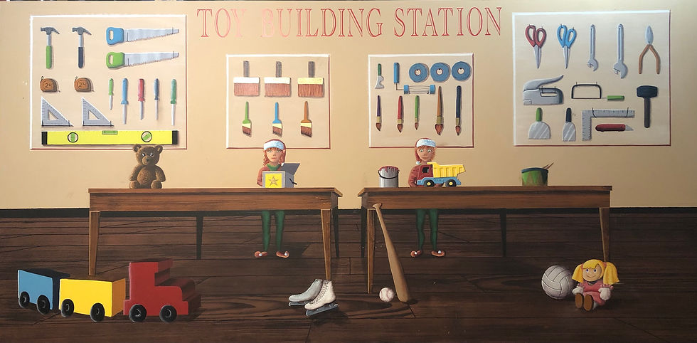 Toy Shop Mural