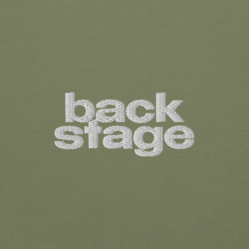 Thumbnail: backstage. Embroidered Hoodie