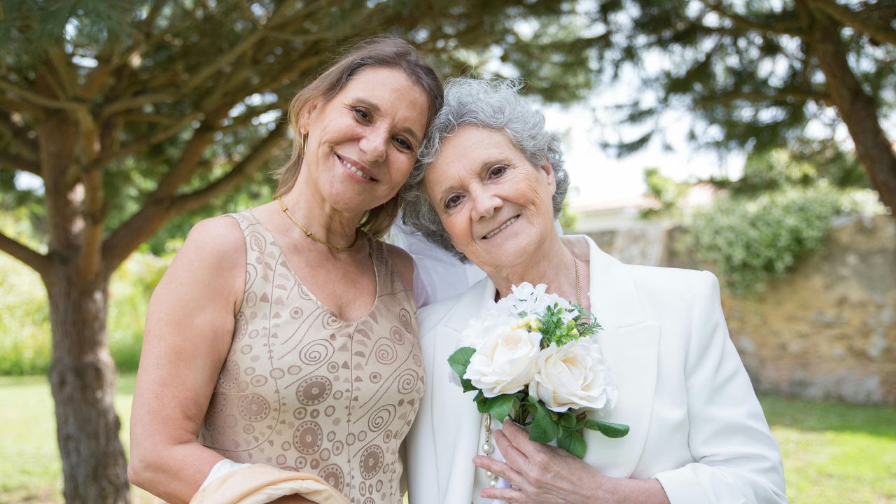 Family celebration spanning generations at a milestone event