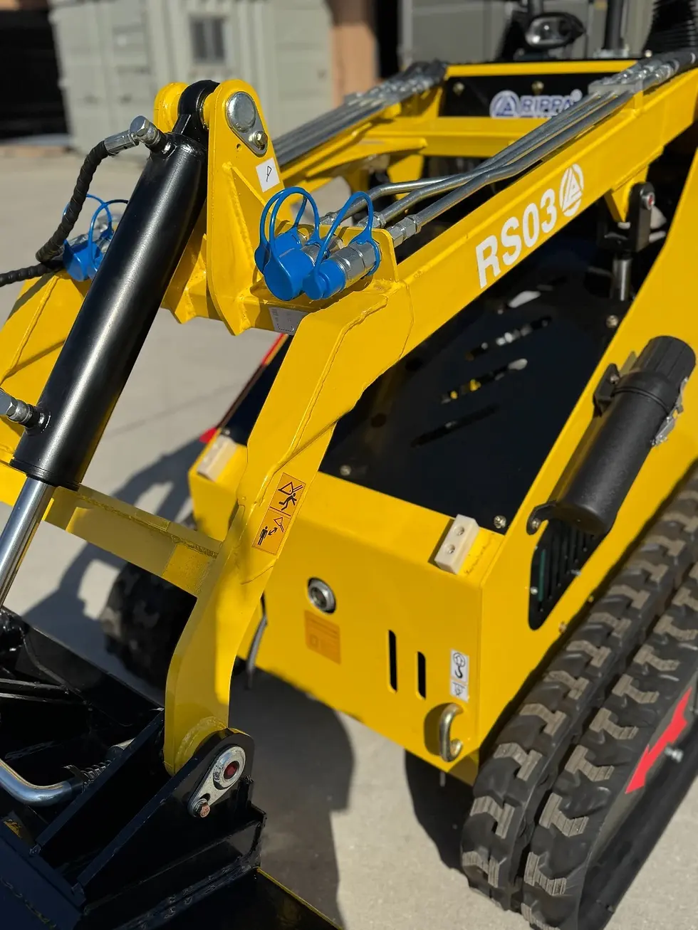 Thumbnail: Mini Skid Steer NEW 2025 RIPPA Track Loader 13.5 HP Gas B&S Engine + Bucket