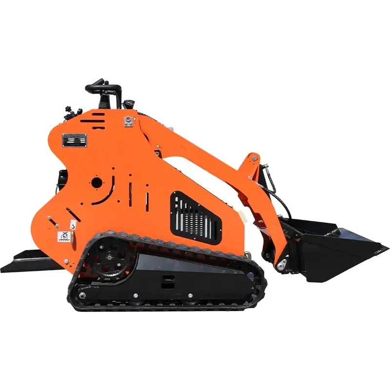 Thumbnail: Mini 13.5HP Skid Steer Loader Gas Engine Electric Start USA STOCK