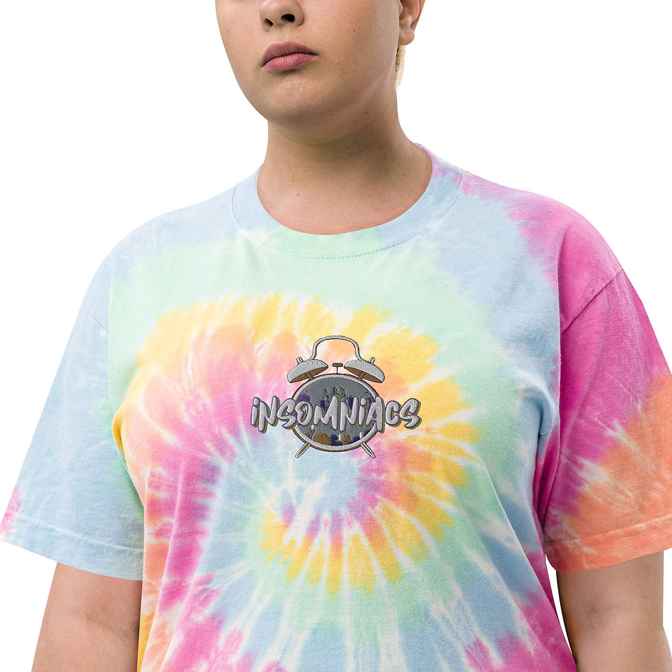 Thumbnail: INSNC Oversized tie-dye t-shirt