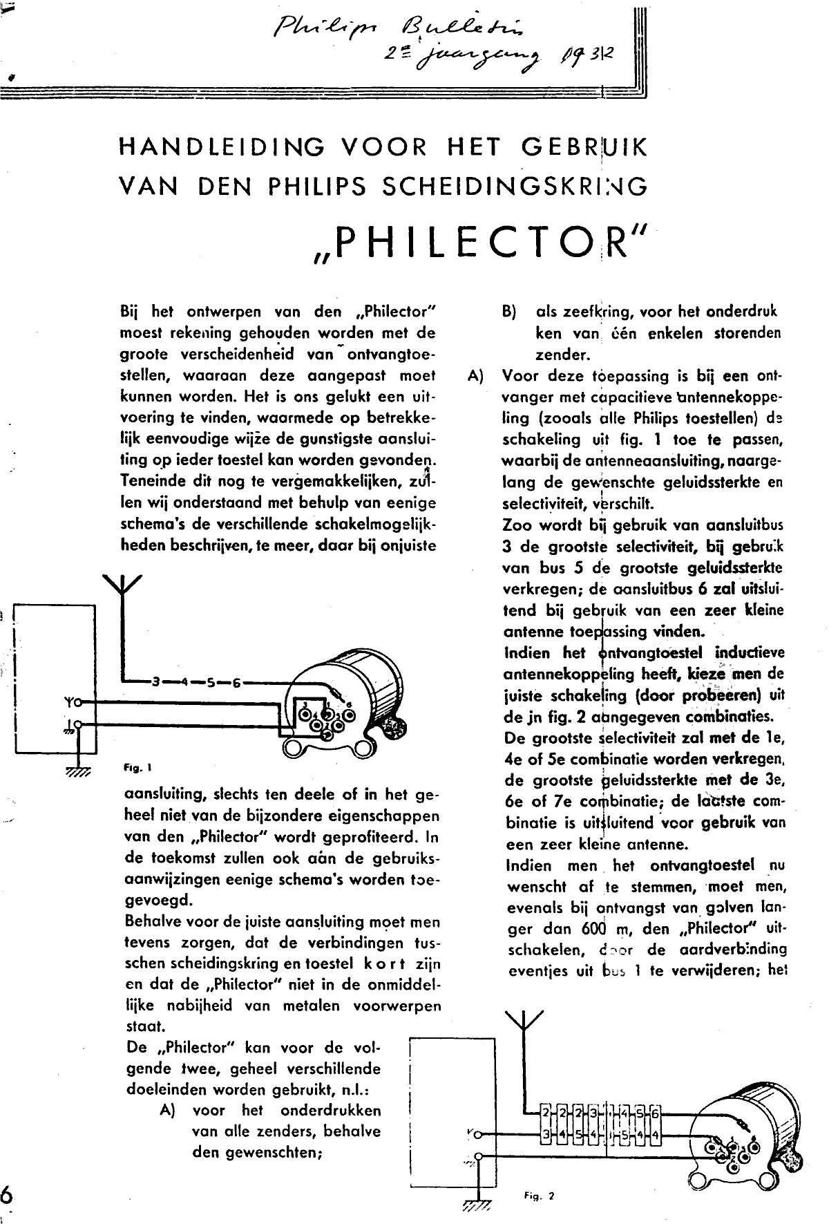 gebruiksaanwijzing philector 4180