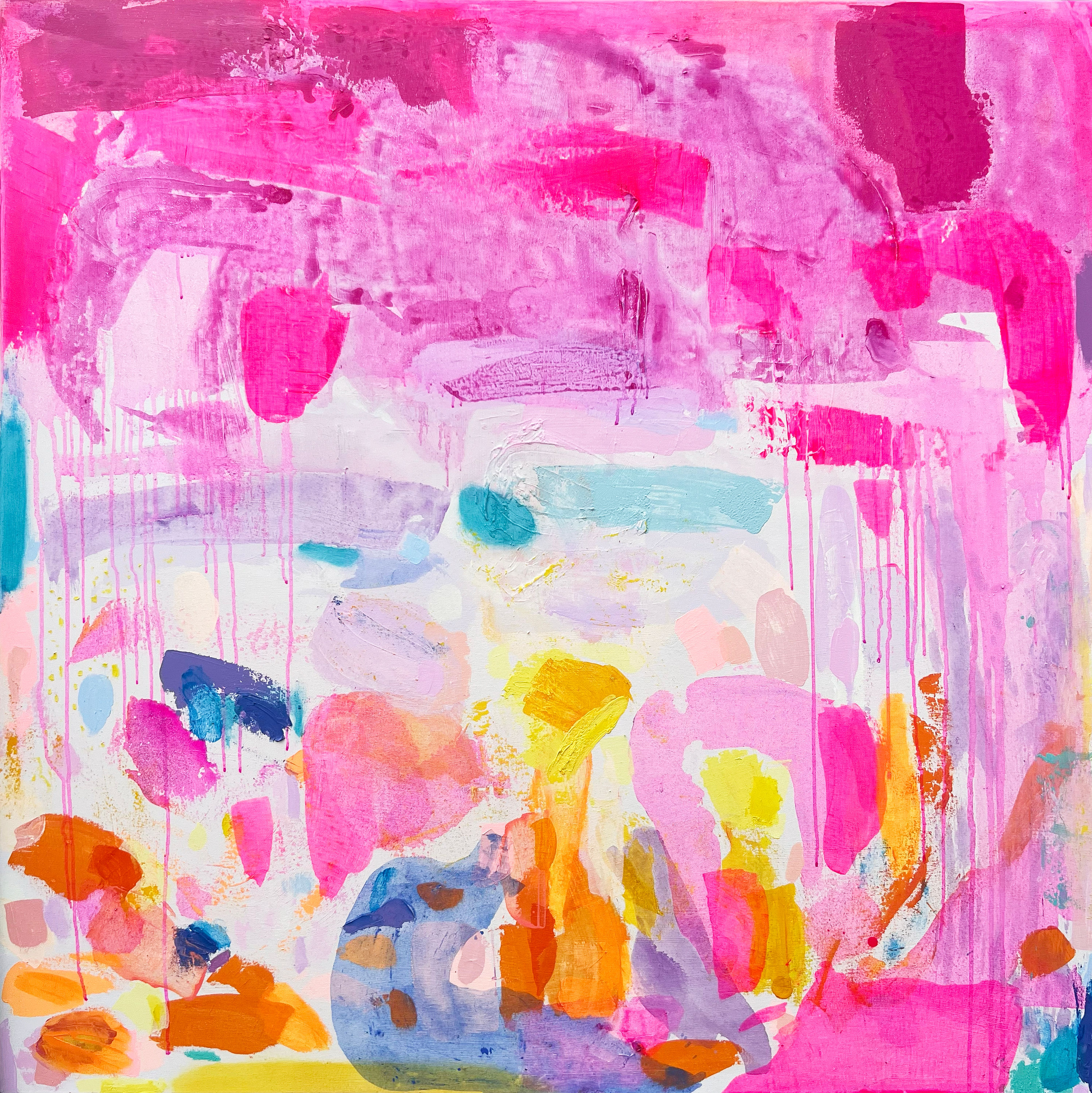 'Dopamine Days'  117cm x 117cm