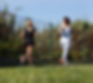 Girls running - cardio exercise