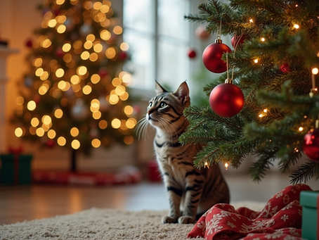 Keeping Your Cat Safe This Christmas: Tips for Decorations and Festive Foods