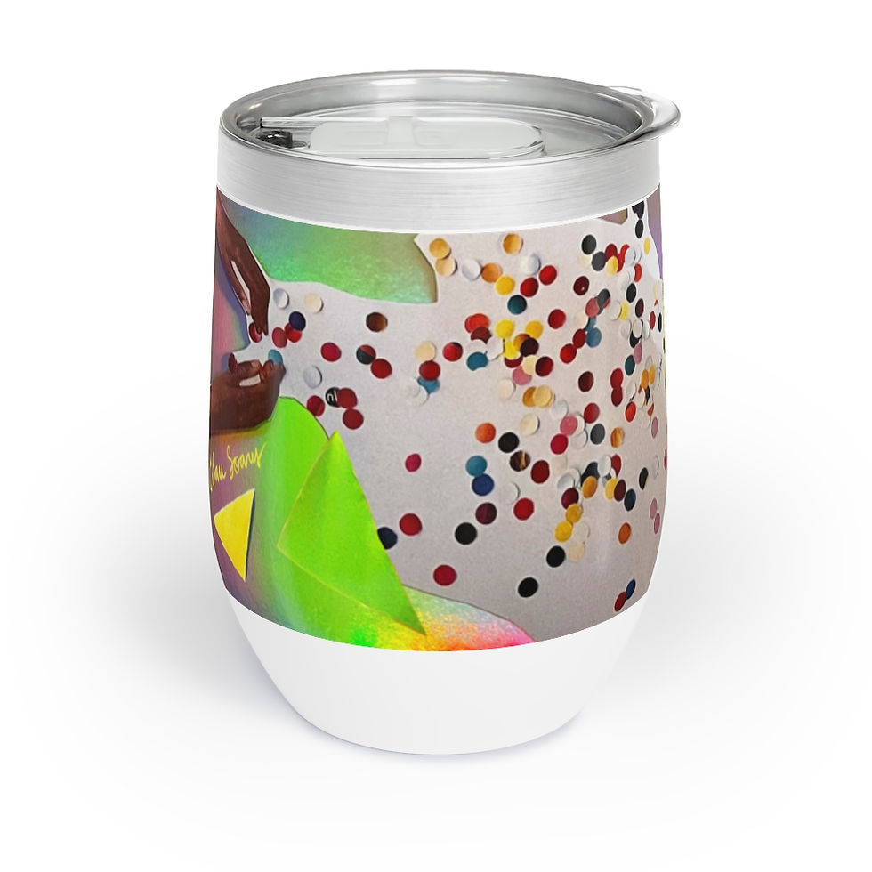 B.L.A Wine Tumbler - Limited Edition Design by Claudia Soares