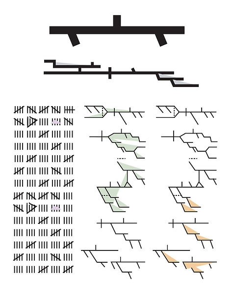 Collage of graphics by Xandra Ibarra