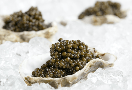 Caviar is one of the best natural source of vitamins to increase efficiency of Immunsystem.