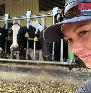 Katharine on a customer dairy.jpg