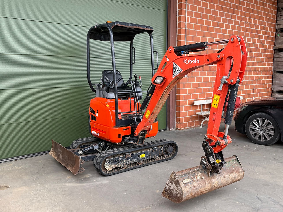 Прев'ю: Kubota U17-3α Mini Excavator