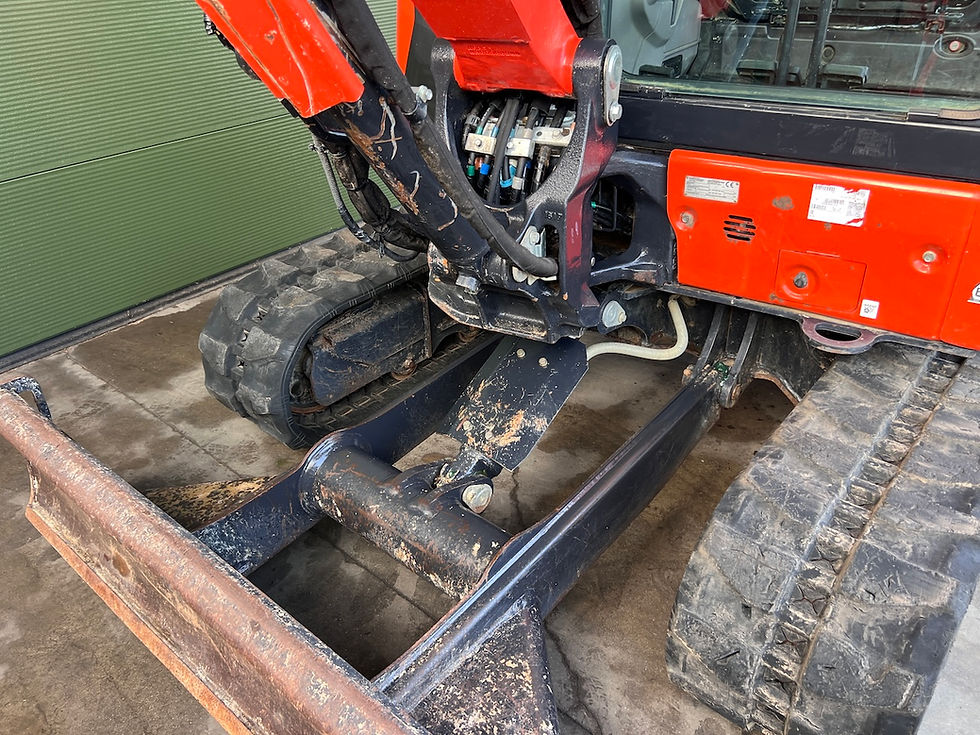 Thumbnail: Kubota U50 - 5 mini excavator - minigraver