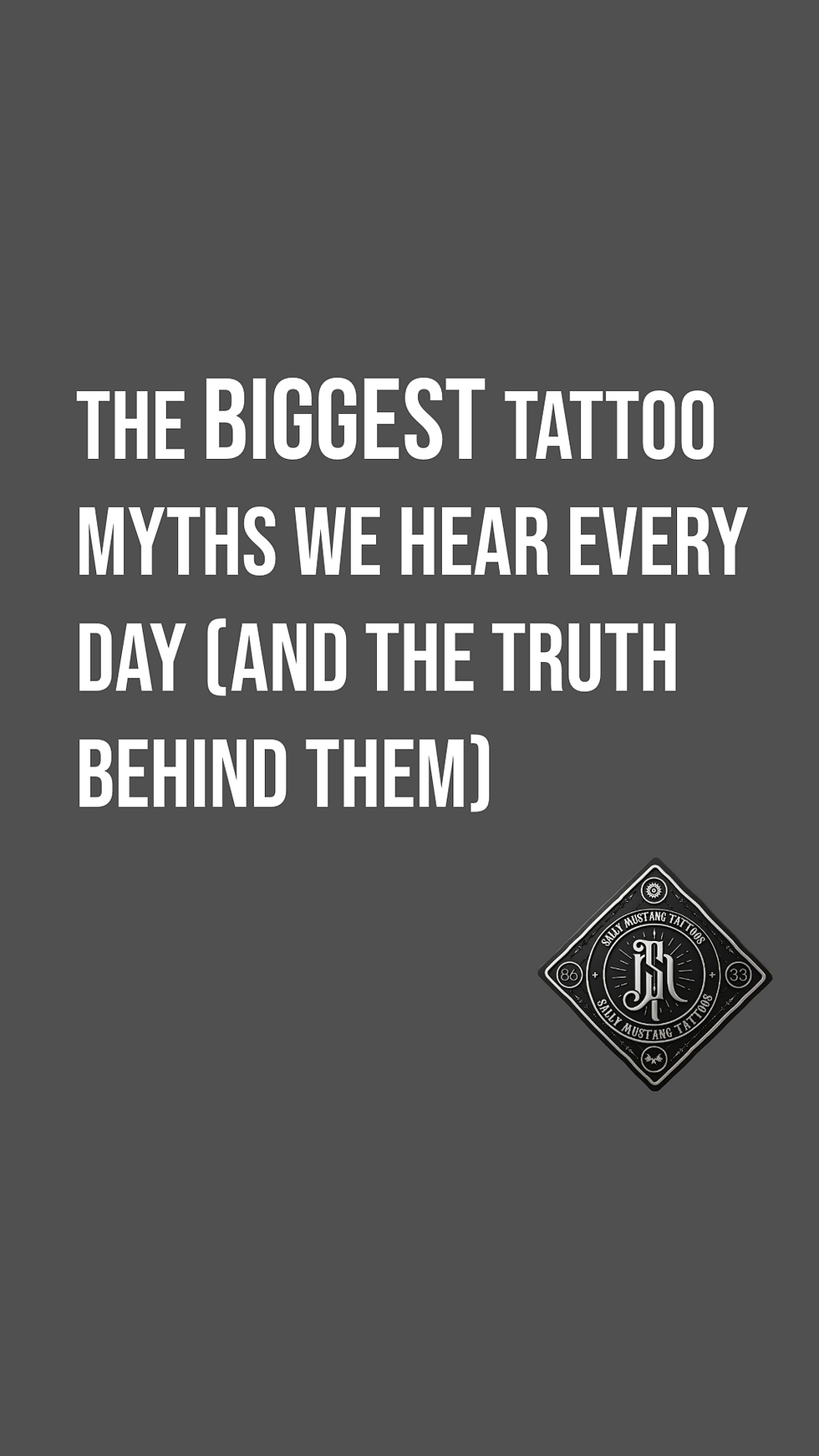 Myth around tattoos