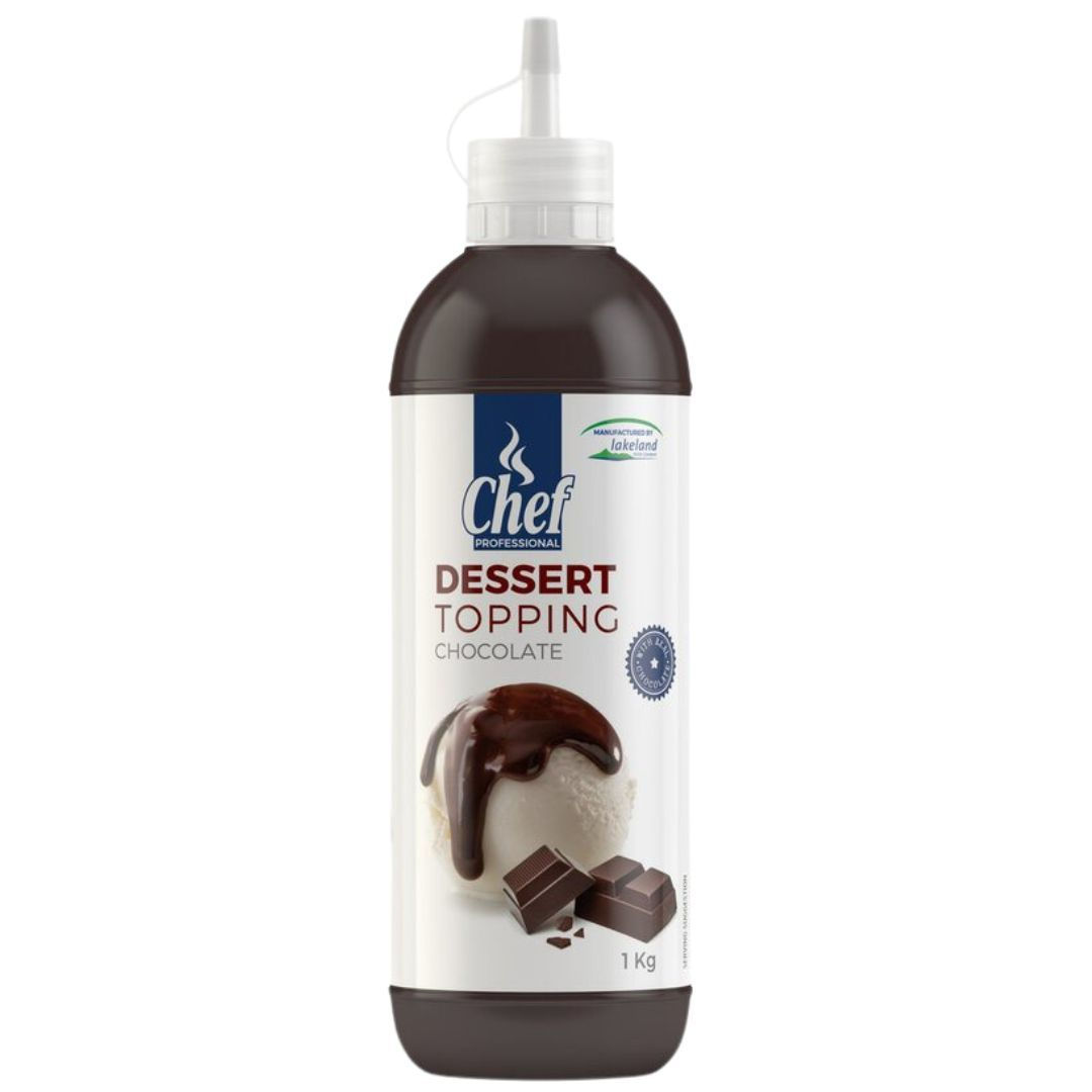 Chef Professional: Chocolate Dessert Topping Sauce