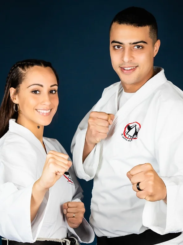 Sensei Ashley Davis & Sensei Adham Sarby