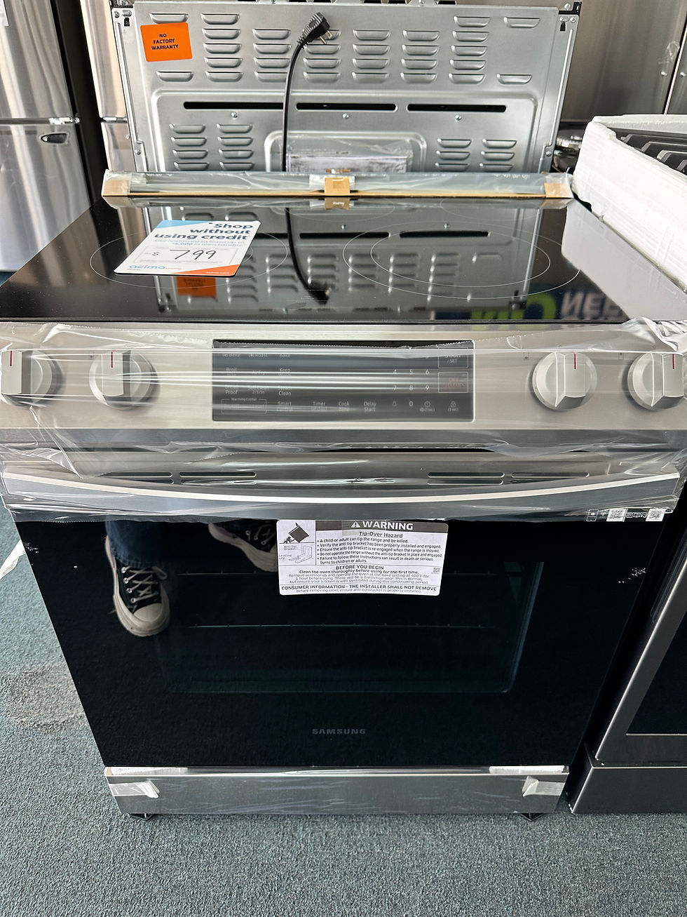 30 in. 5-Element Slide-In Electric Range with Air Fry and Convection Oven