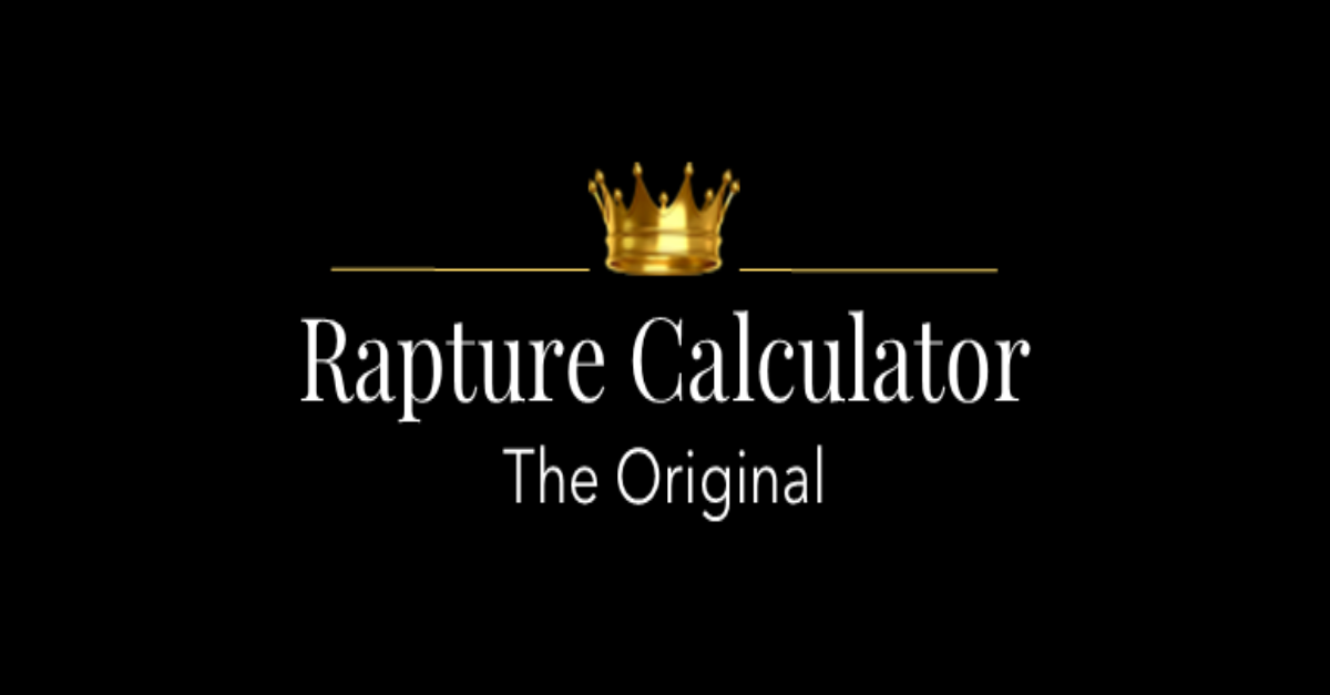 PDFs Rapture Calculator
