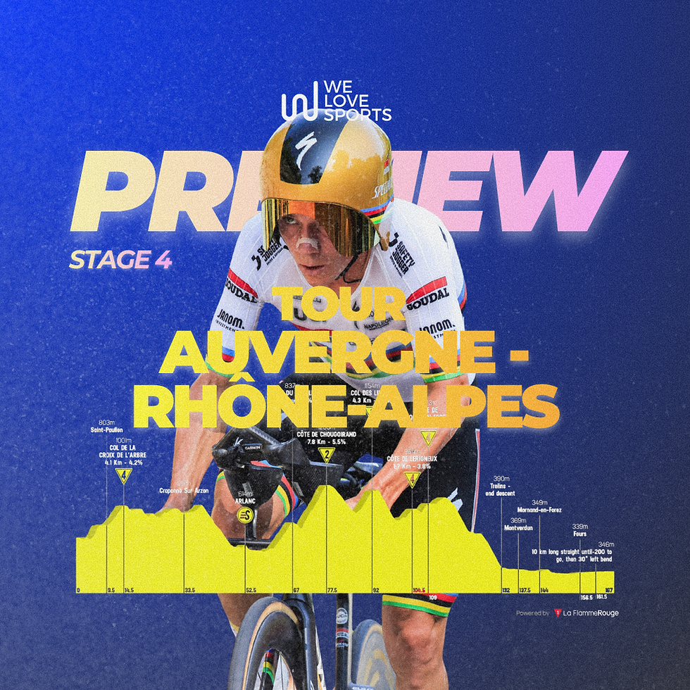 PREVIEW - TOUR AUVERGNE - RHÔNE-ALPES 2026 - STAGE 4