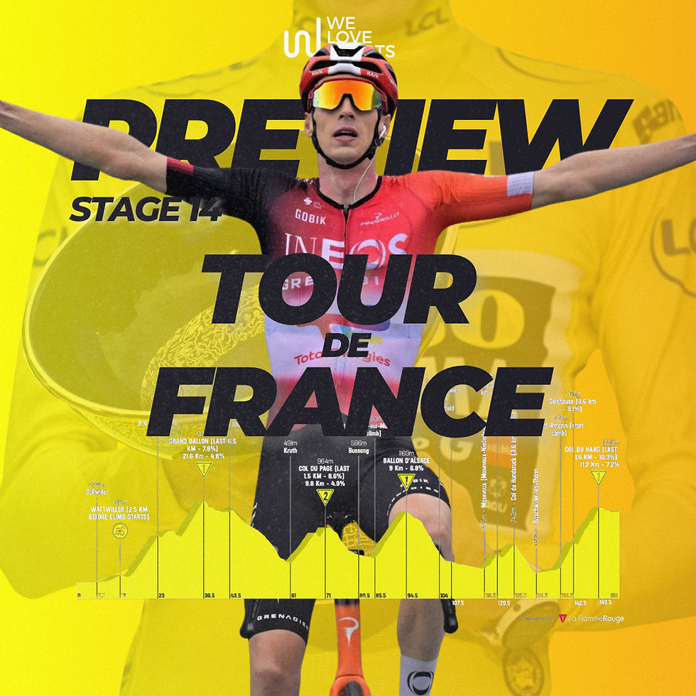 TOUR DE FRANCE 2026 - PREVIEW - STAGE 14