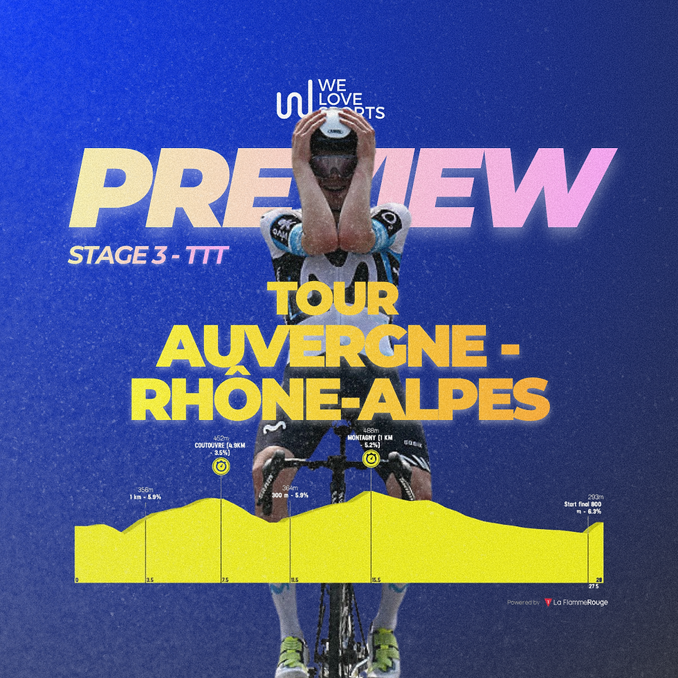 PREVIEW - TOUR AUVERGNE - RHÔNE-ALPES 2026 - STAGE 3