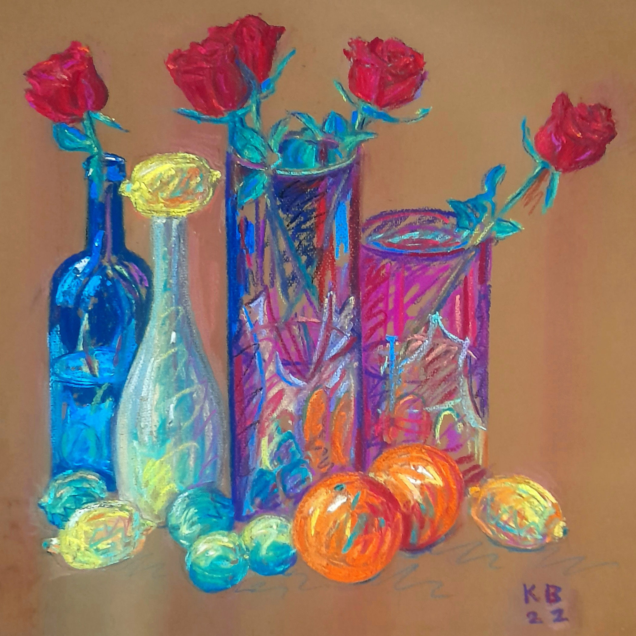 Still Life With Limes card