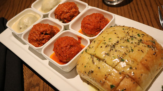 Meatball Sampler Platter