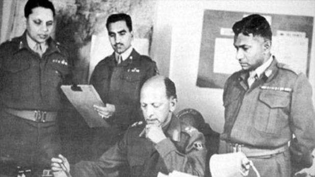 General KC Cariappa at the time of Partition
