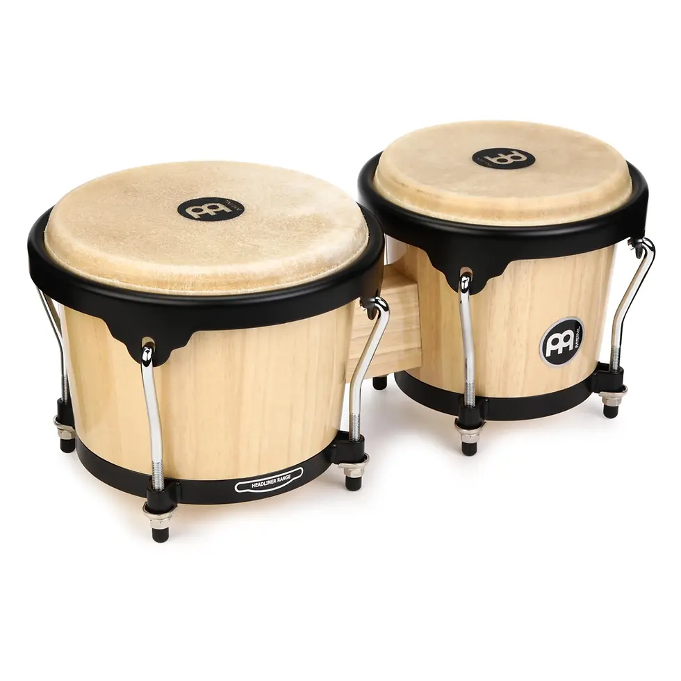 Miniatura: Meinl HB100NT Bongos color natural