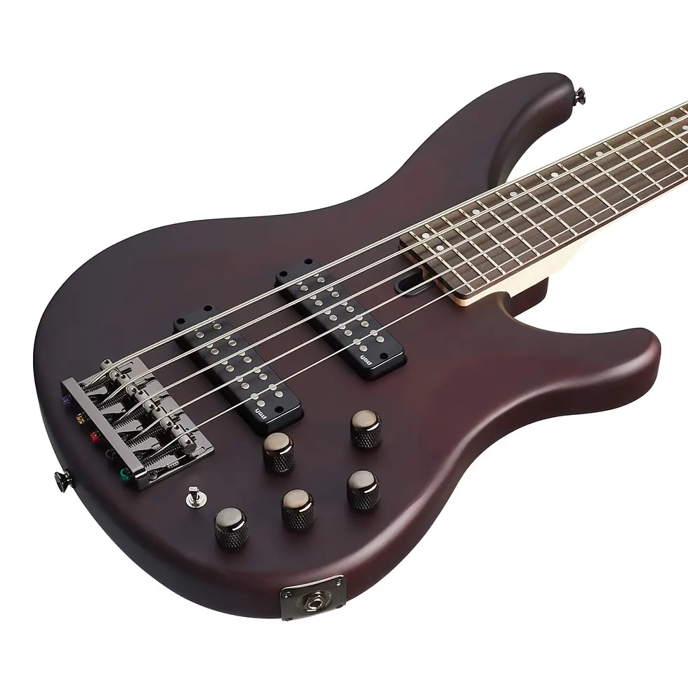 Miniatura: Bajo Eléctrico Yamaha TRBX505 color café