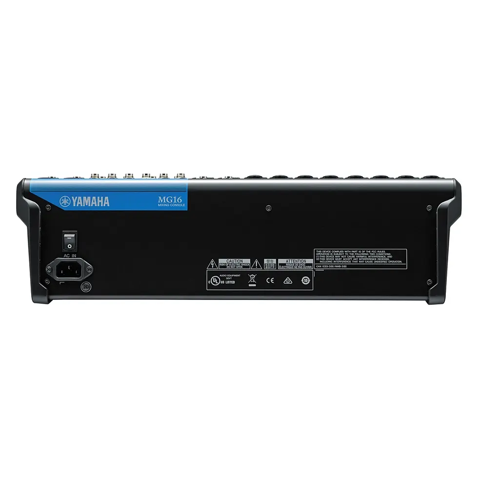 Miniatura: consola de audio para eventos Yamaha MG16