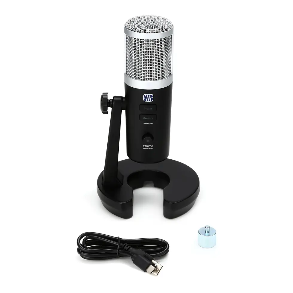 Miniatura: Microfono USB para transmisiones PreSonus Revelator