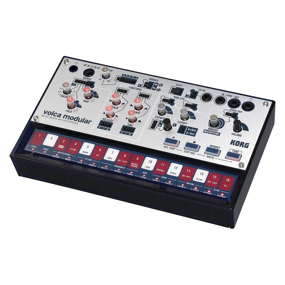 Miniatura: micro sintetizador semi modular KORG Volca Modular
