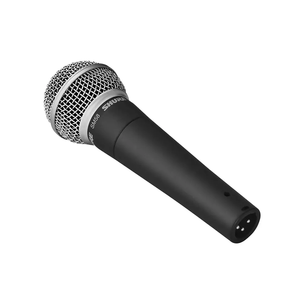 Miniatura: Micrófono profesional Shure SM58 LC