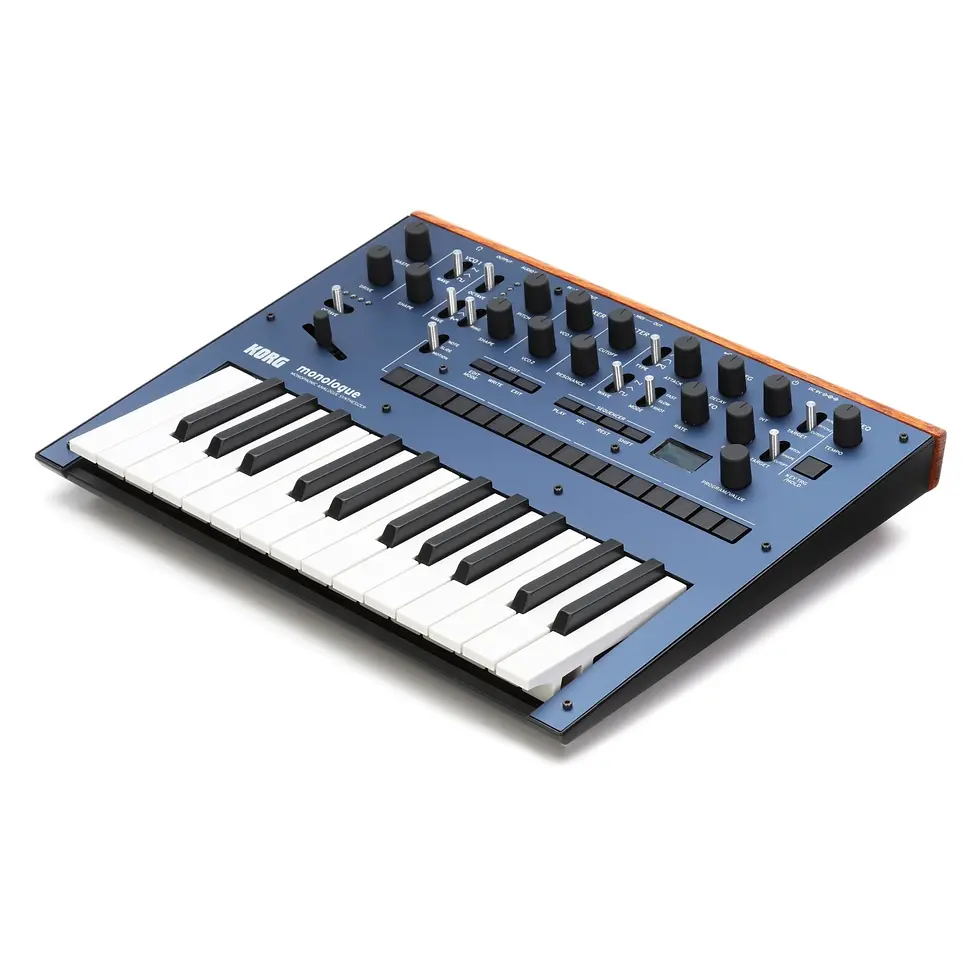 Miniatura: Teclado sintetizador análogo monofónico Korg Monologue