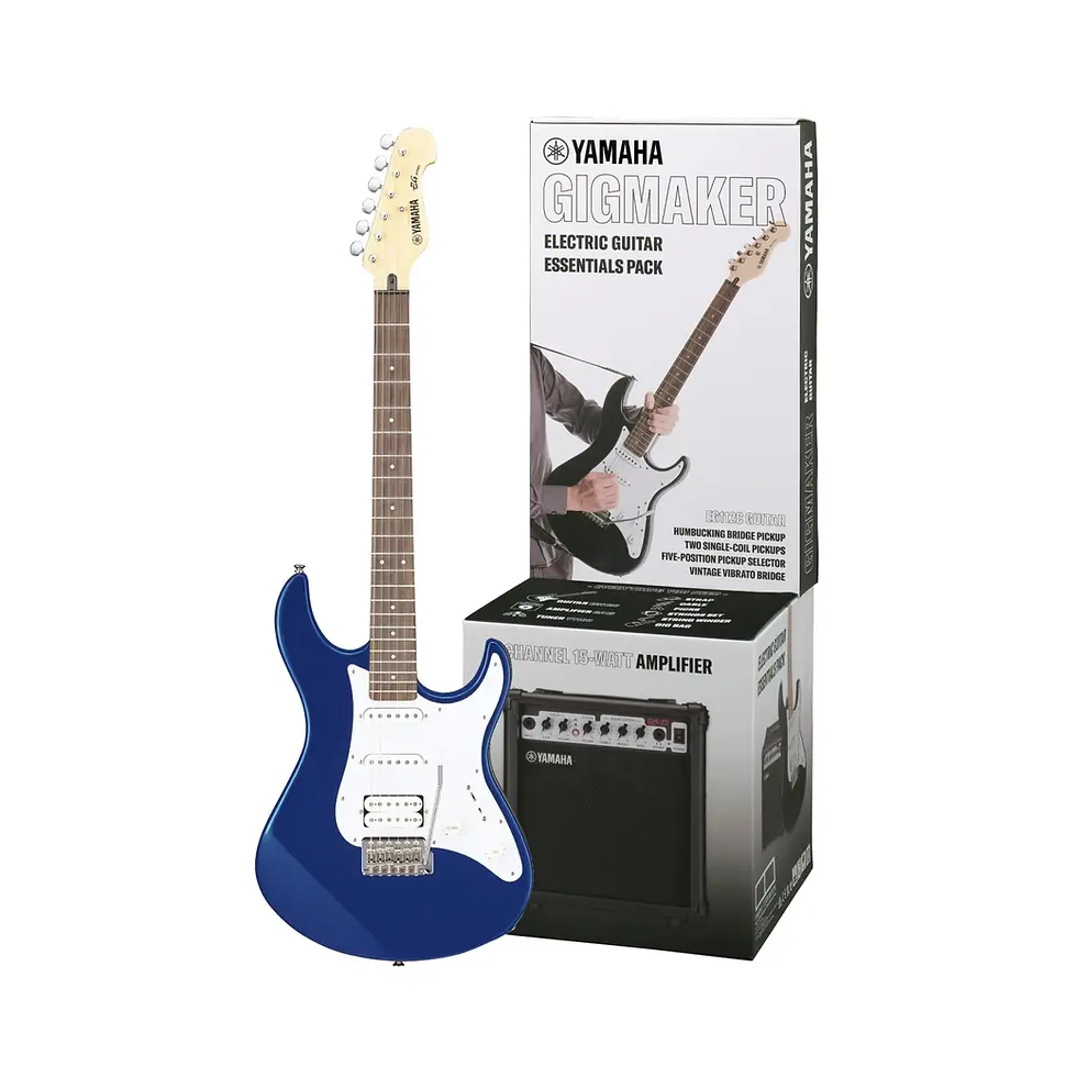 Miniatura: Combo completo de guitarra para aprendices Yamaha GIGMAKER EG112GPII MBU