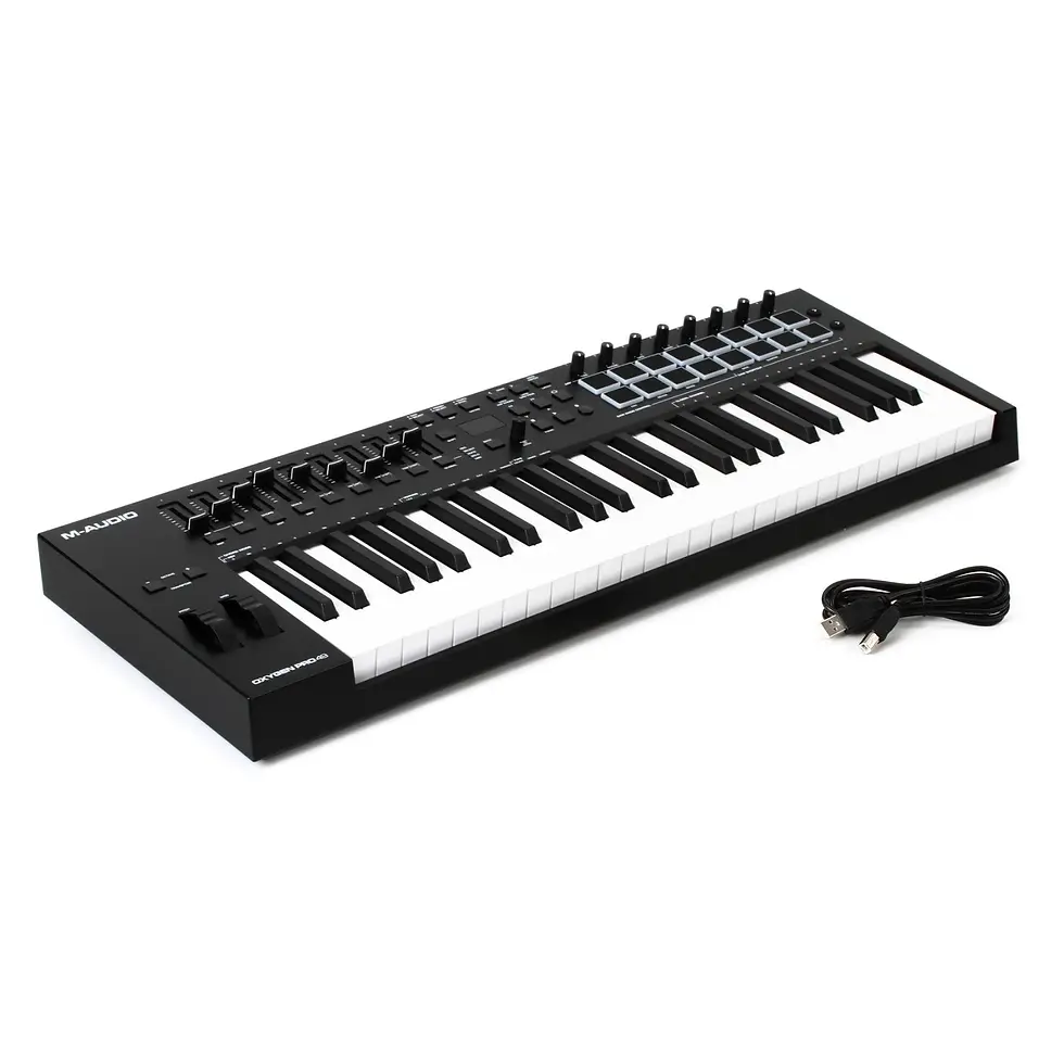 Miniatura: Controlador MIDI para producción musical M-Audio Oxygen Pro 49
