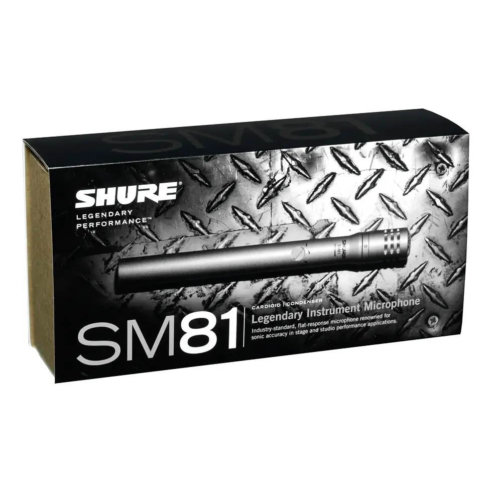 Miniatura: micrófono Shure SM81-LC